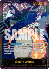 Gecko Moria - OP06-080 - Leader (Special Alternate Art) - Wings of the Captain