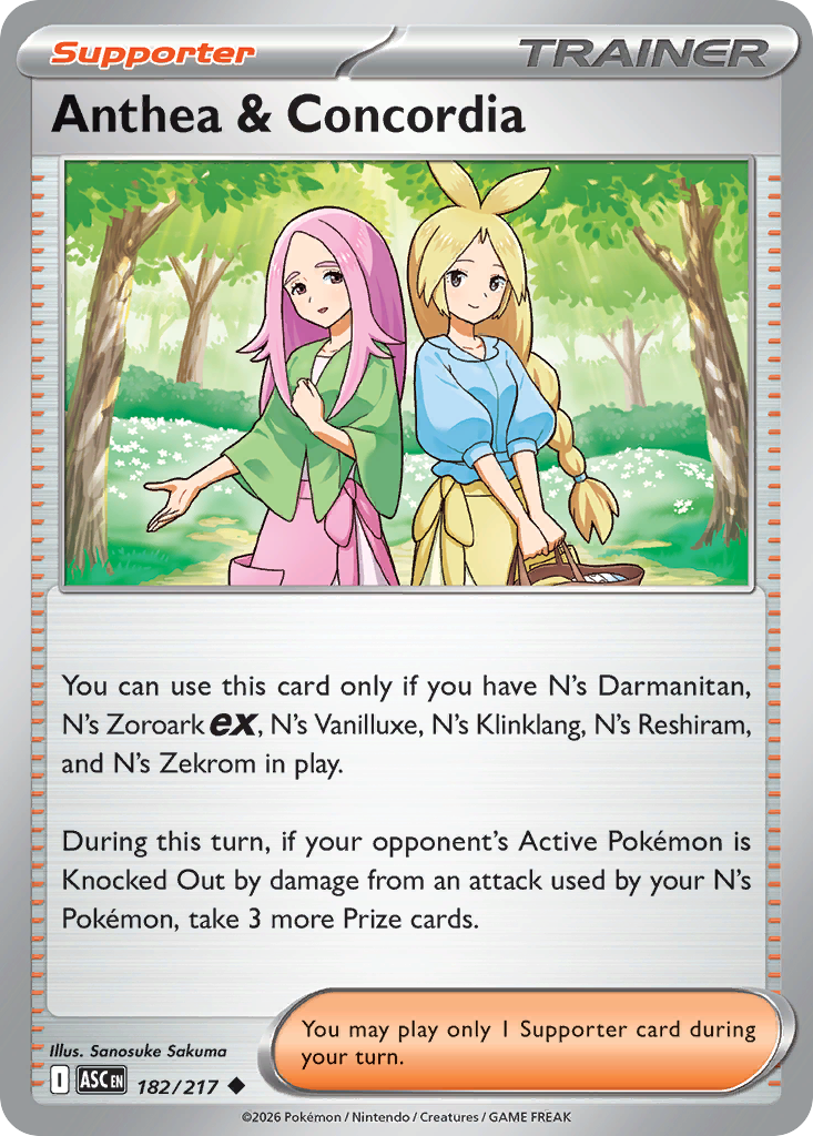 Anthea & Concordia - 182/217 - Ascended Heroes