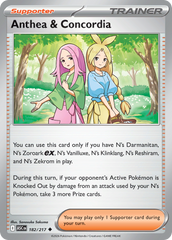 Anthea & Concordia - 182/217 - Ascended Heroes