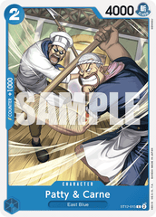 Patty & Carne - ST12-015 - Common - Zoro and Sanji