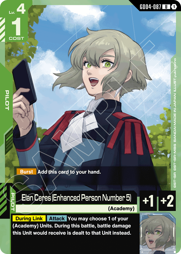 Elan Ceres (Enhanced Person Number 5) - GD04-087 - Uncommon - Phantom Aria