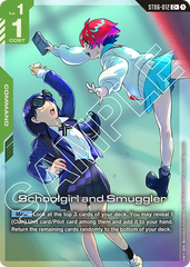 Schoolgirl and Smuggler - ST06-012 - Common (Alternate Art) - Clan Unity