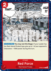 Red Force - OP09-021 - Common - Emperors In The New World
