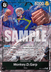 Monkey.D.Garp - OP11-095 - Super Rare (Alternate Art) - A Fist Of Divine Speed