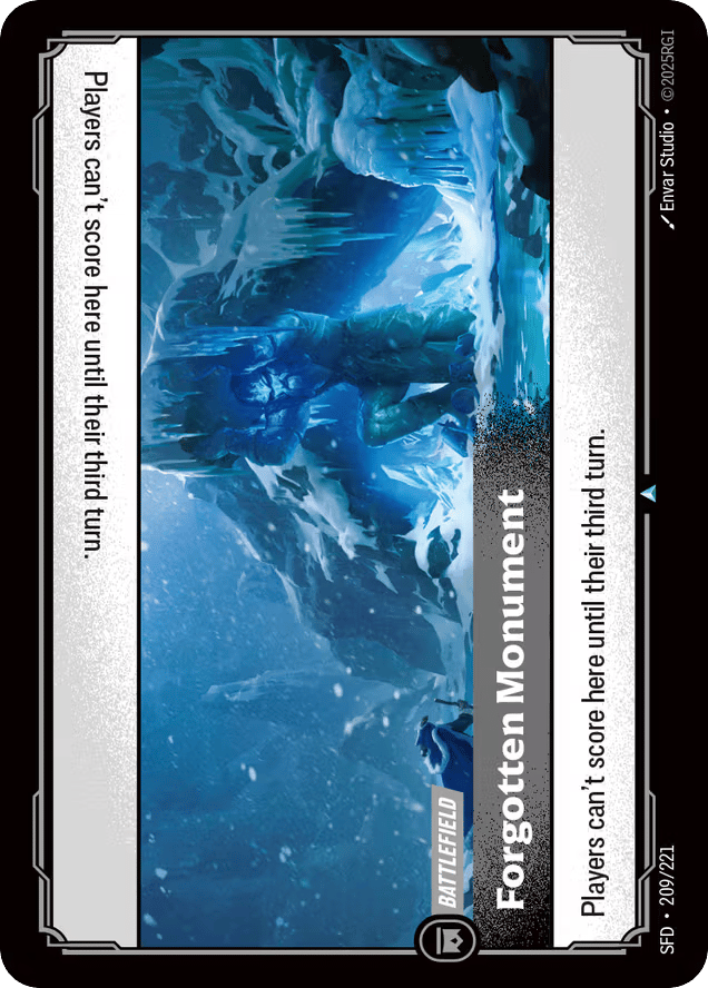 Forgotten Monument - 209/221 - Uncommon - Spiritforged