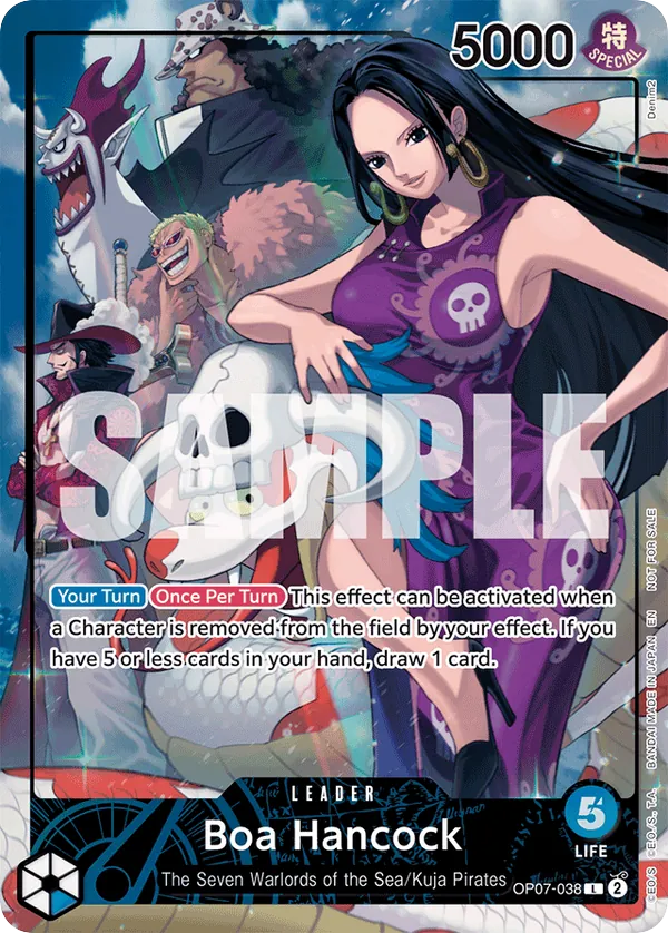 Boa Hancock - OP07-038 - Leader (Psa Magazine Alt Art) - 500 Years In The Future