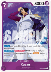 Kuzan - OP16-063 - Rare - The Time Of Battle