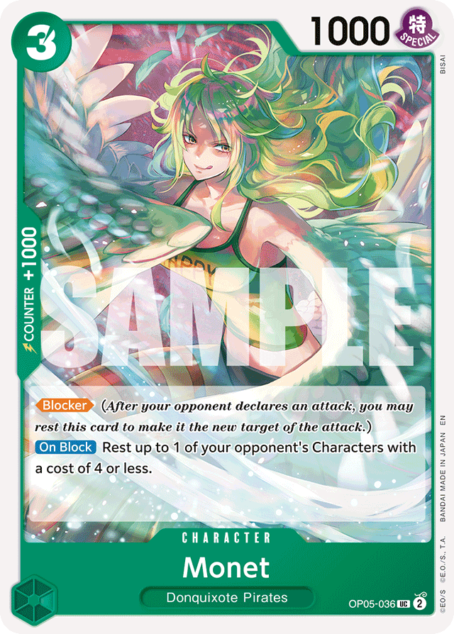 Monet - OP05-036 - Uncommon (Reprint) - Awakening of the New Era