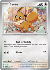 Eevee - 200 - Scarlet & Violet Black Star Promos