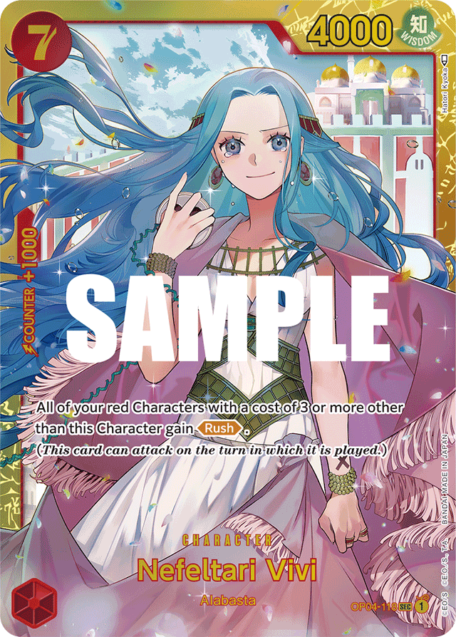 Nefeltari Vivi - OP04-118 - Secret Rare - Kingdoms of Intrigue