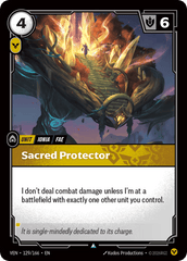 Sacred Protector - 129/166 - Uncommon - Vendetta