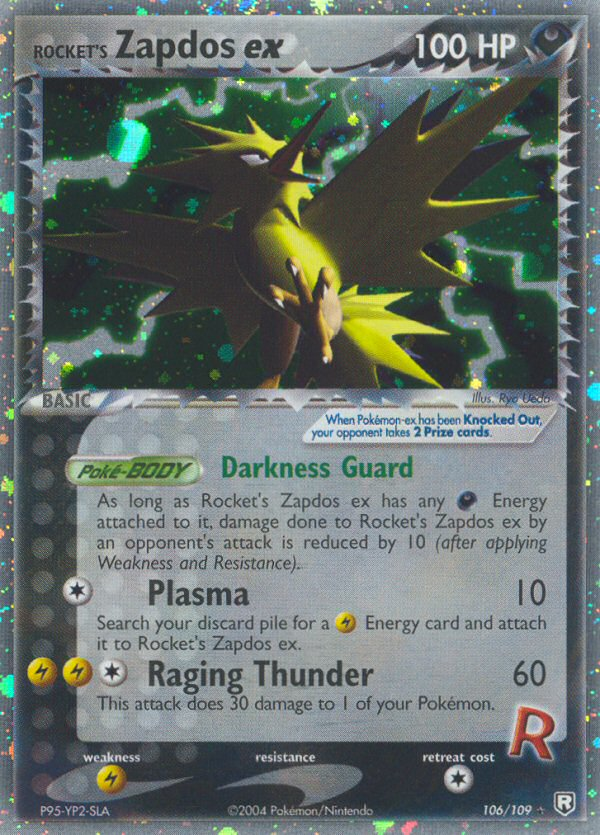 Rocket's Zapdos ex - 106/109 - Team Rocket Returns