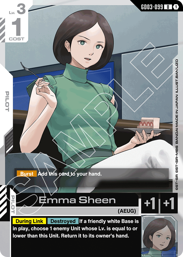 Emma Sheen - GD03-099 - Uncommon - Steel Requiem