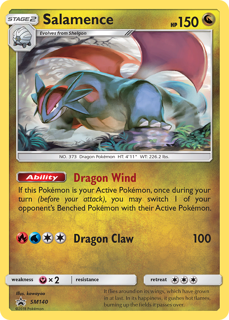 Salamence - SM140 - SM Black Star Promos