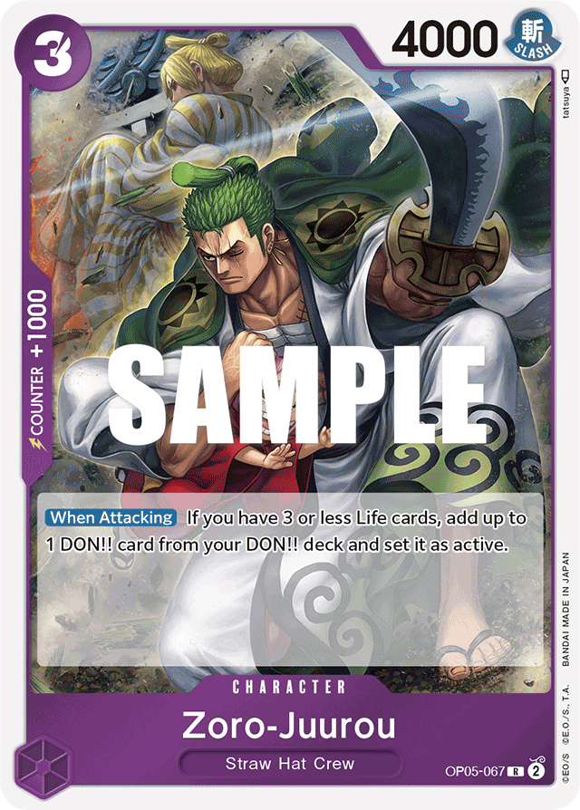 Zoro-Juurou - OP05-067 - Rare - Awakening of the New Era
