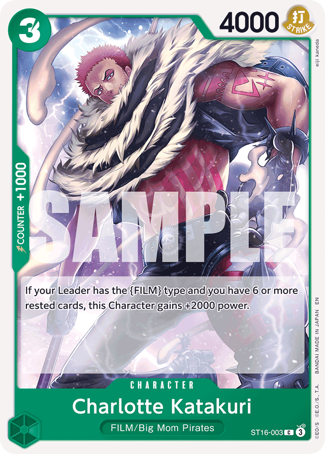 Charlotte Katakuri - ST16-003 - Common (Reprint) - GREEN Uta