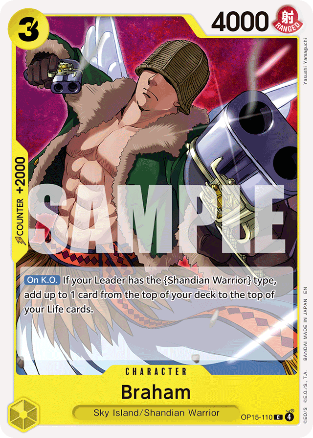 Braham - OP15-110 - Common - Adventure on Kami's Island