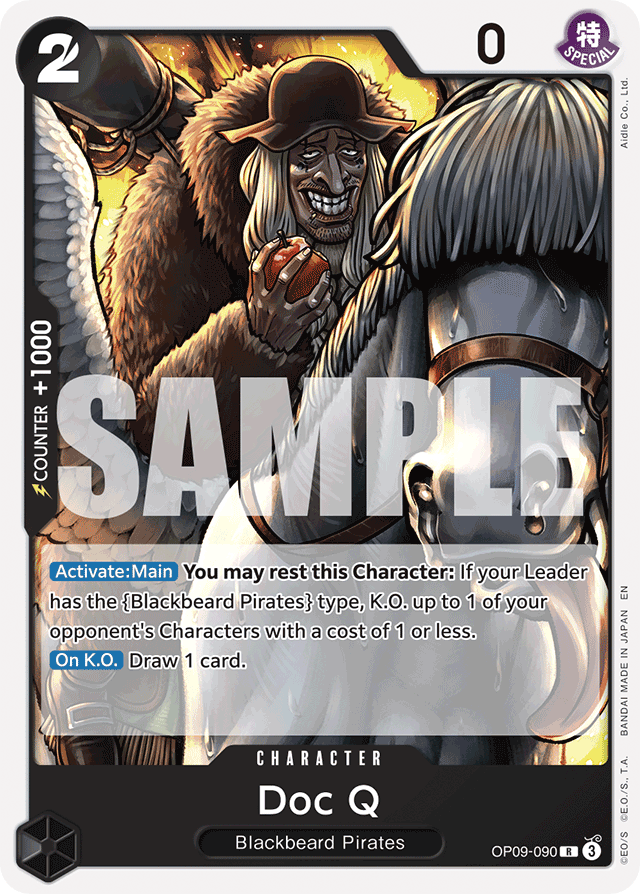 Doc Q - OP09-090 - Rare (Reprint) - Emperors In The New World