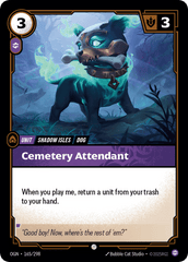 Cemetery Attendant - 165/298 - Common - Origins