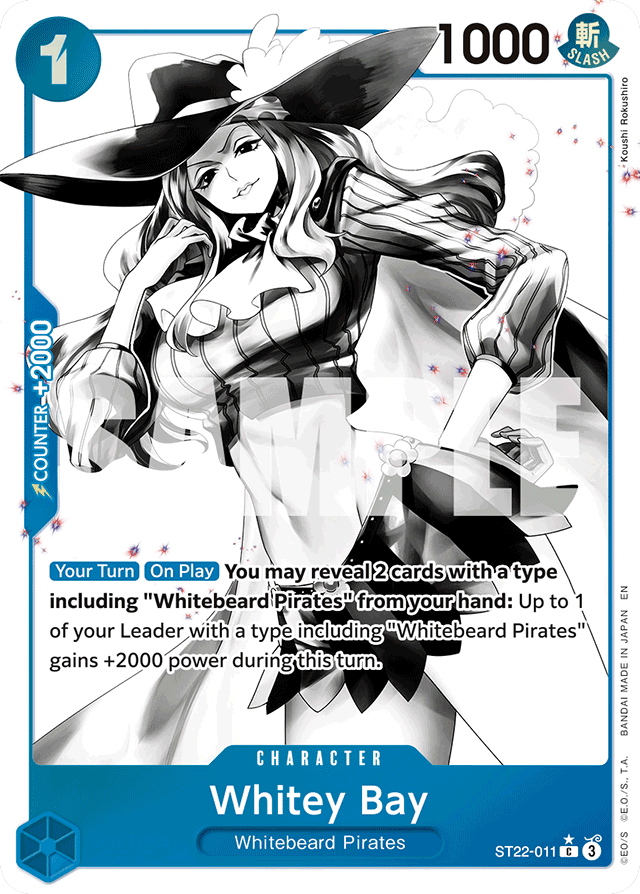 Whitey Bay - ST22-011 - Common (Alternate Art) - Ace & Newgate