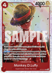 Monkey.D.Luffy - OP12-015 - Super Rare - Legacy of the Master