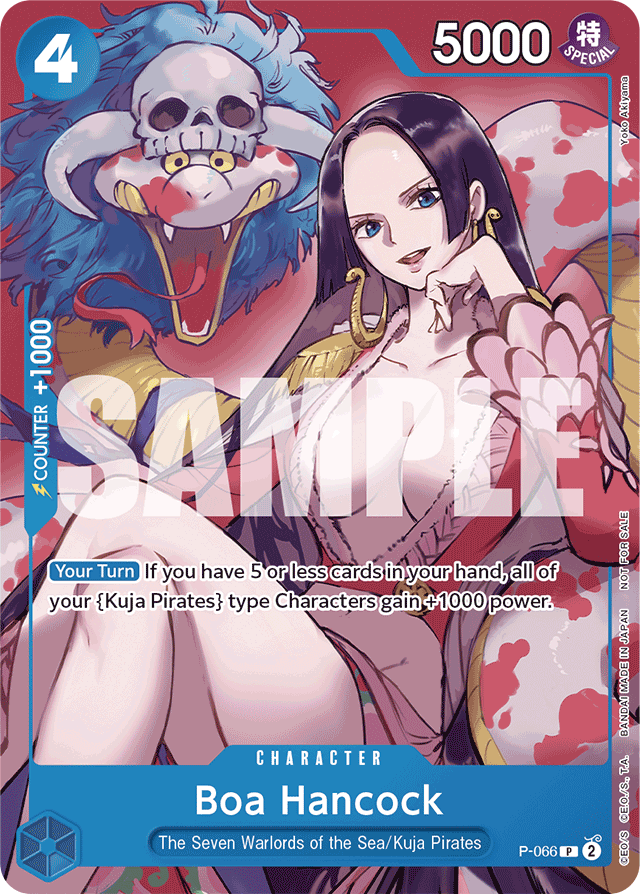 Boa Hancock - P-066 - Promo - Promos