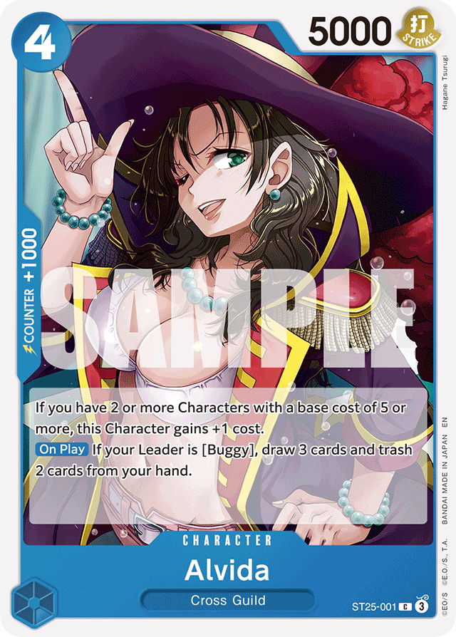 Alvida - ST25-001 - Common - BLUE Buggy