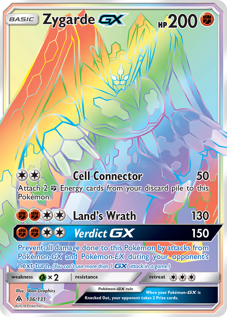 Zygarde-GX - 136/131 - Forbidden Light