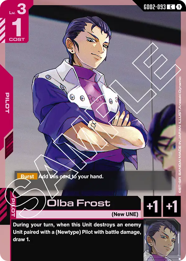 Olba Frost - GD02-093 - Common - Dual Impact