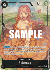 Rebecca - OP05-091 - Super Rare (Alternate Art) - Awakening of the New Era