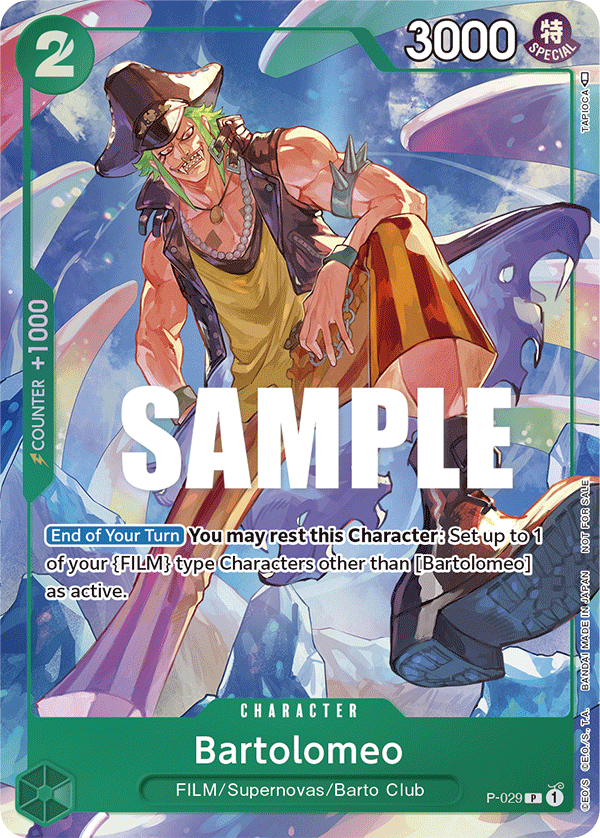 Bartolomeo - P-029 - Promo - Promos