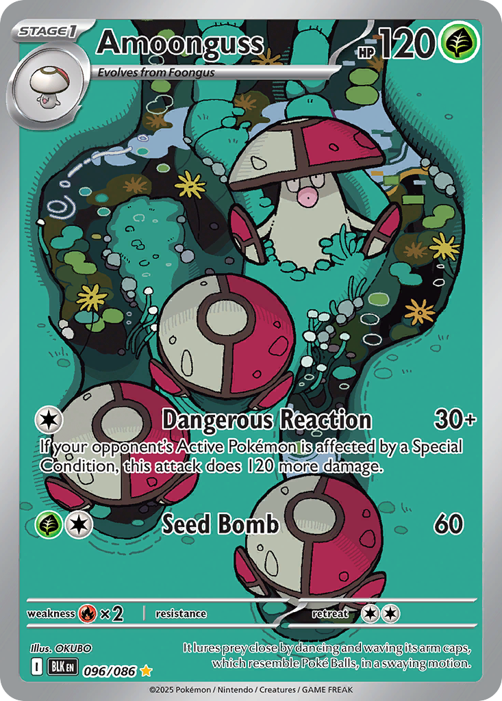 Amoonguss - 96/86 - Black Bolt