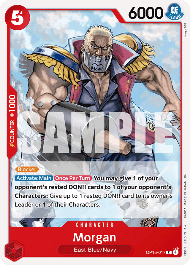Morgan - OP15-017 - Common - Adventure on Kami's Island