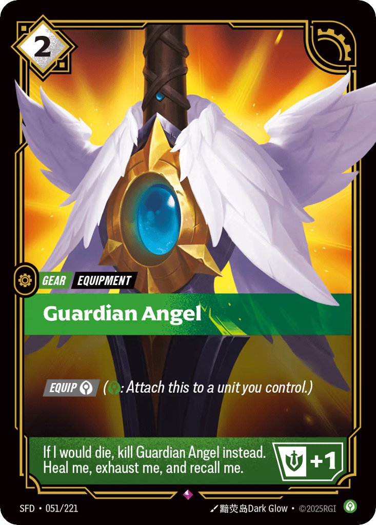 Guardian Angel - 051/221 - Rare - Spiritforged