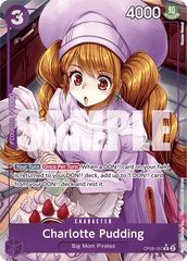 Charlotte Pudding - OP08-067 - Rare (Alternate Art) - Two Legends