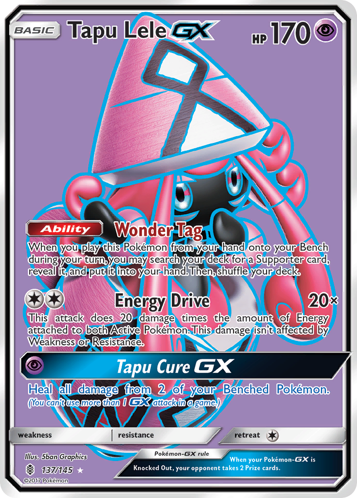 Tapu Lele-GX - 137/145 - Guardians Rising