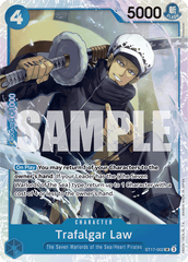 Trafalgar Law - ST17-002 - Super Rare - BLUE Donquixote Doflamingo