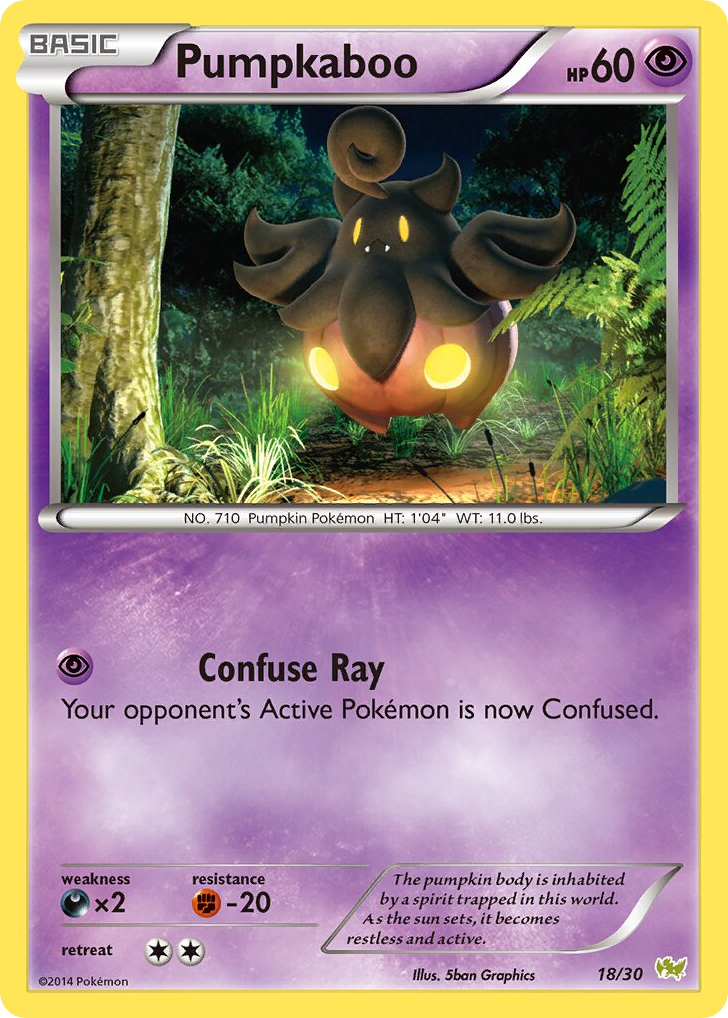 Pumpkaboo - 18/30 - XY Trainer Kit Noivern