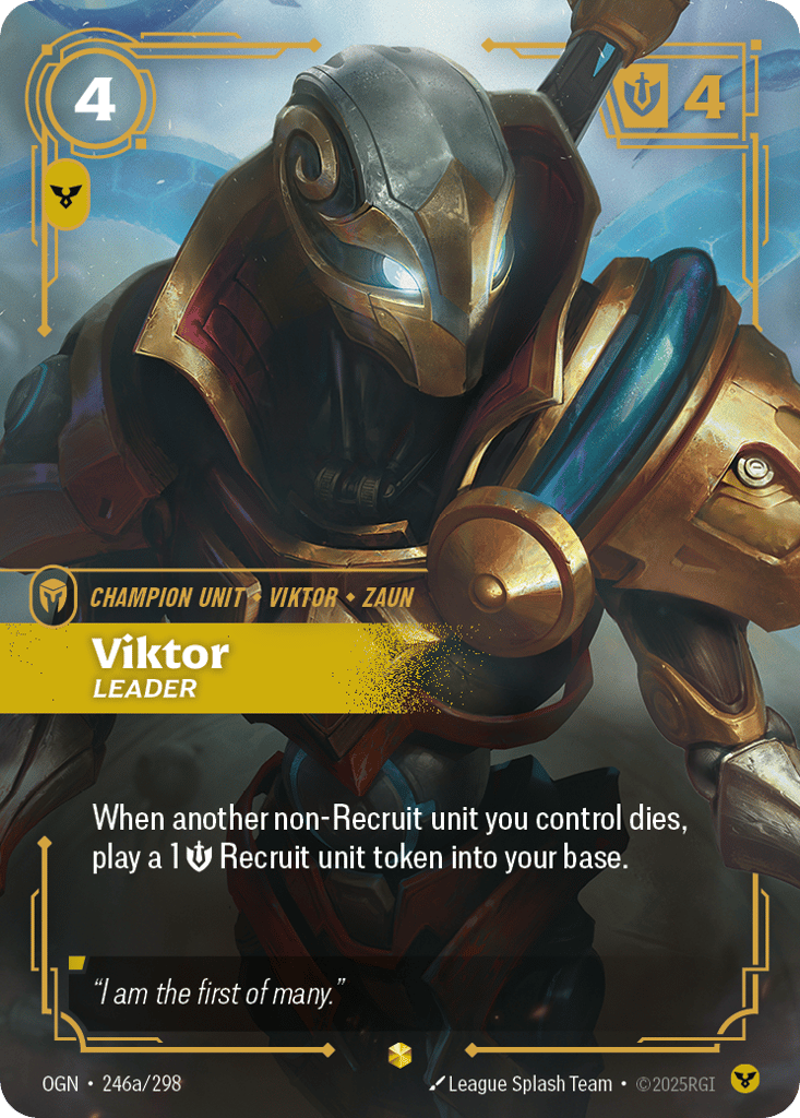 Viktor, Leader - 246a/298 - Showcase - Origins