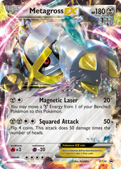 Metagross-EX - XY34 - XY Black Star Promos