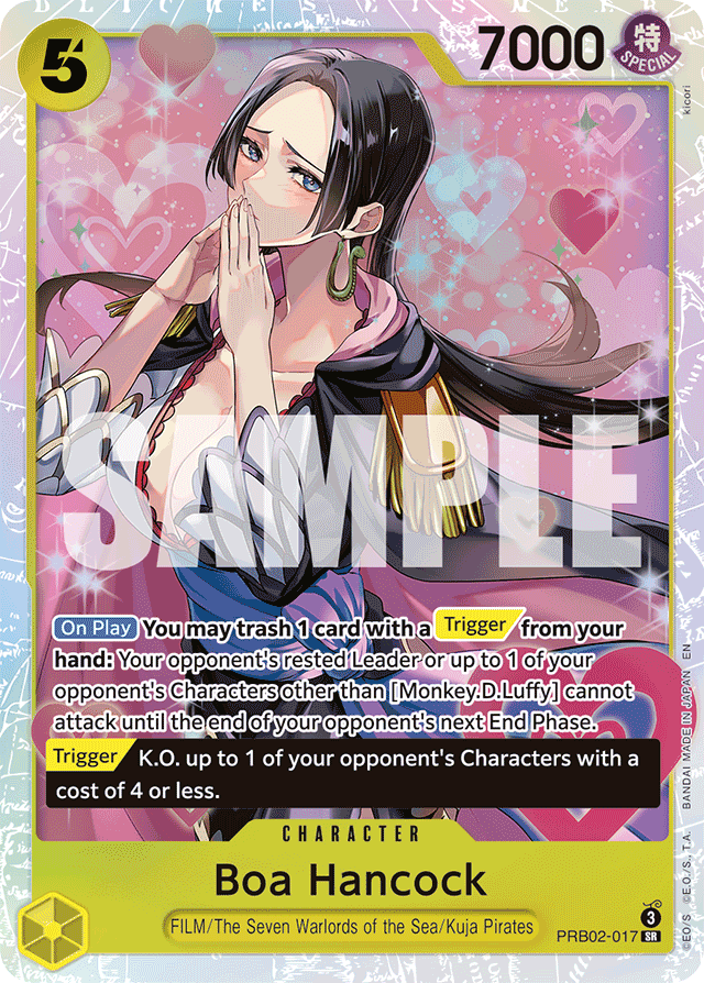 Boa Hancock - PRB02-017 - Super Rare - The Best Vol.2