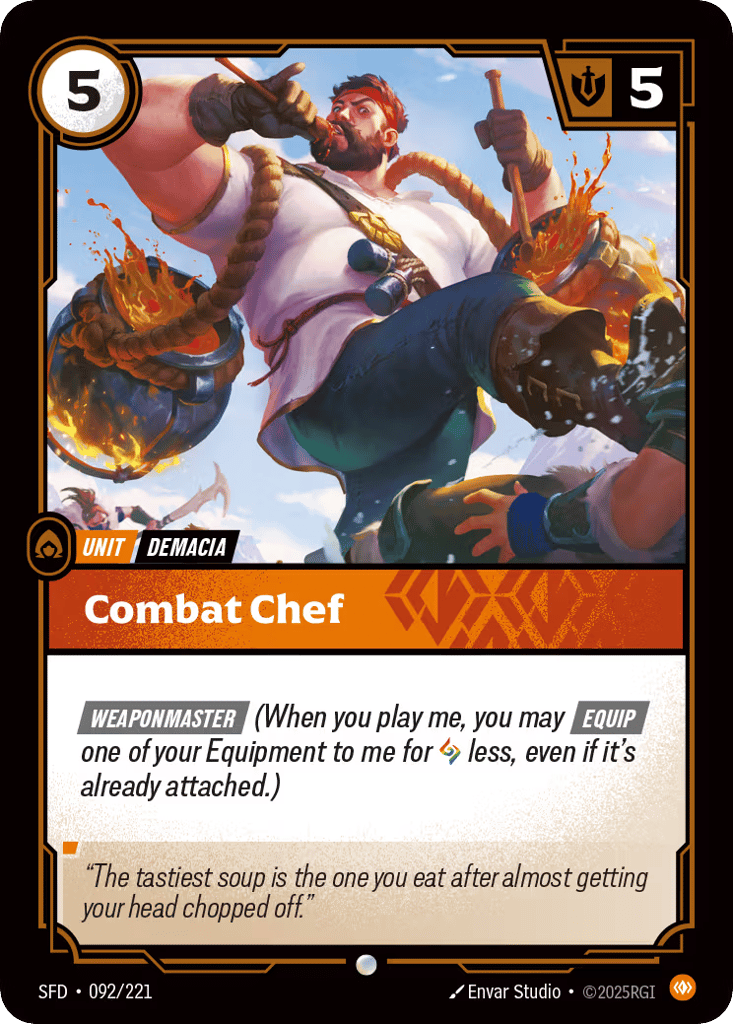 Combat Chef - 092/221 - Common - Spiritforged