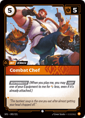 Combat Chef - 092/221 - Common - Spiritforged