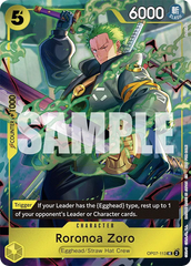 Roronoa Zoro - OP07-113 - Uncommon (One Piece Day Alt Art) - 500 Years In The Future