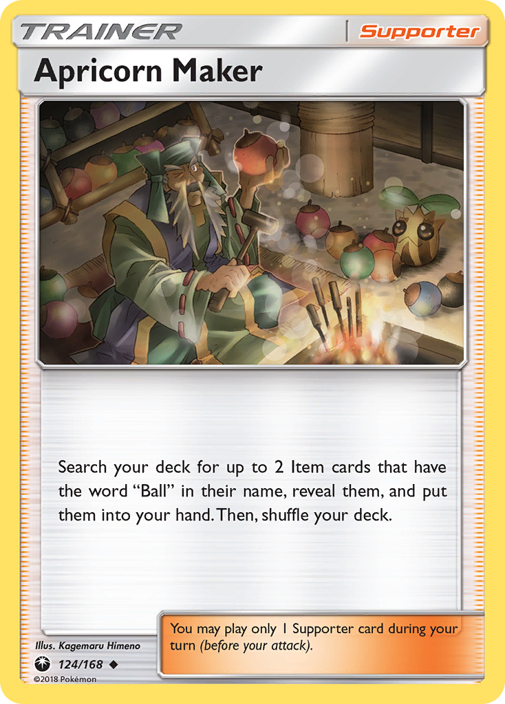 Apricorn Maker - 124/168 - Celestial Storm