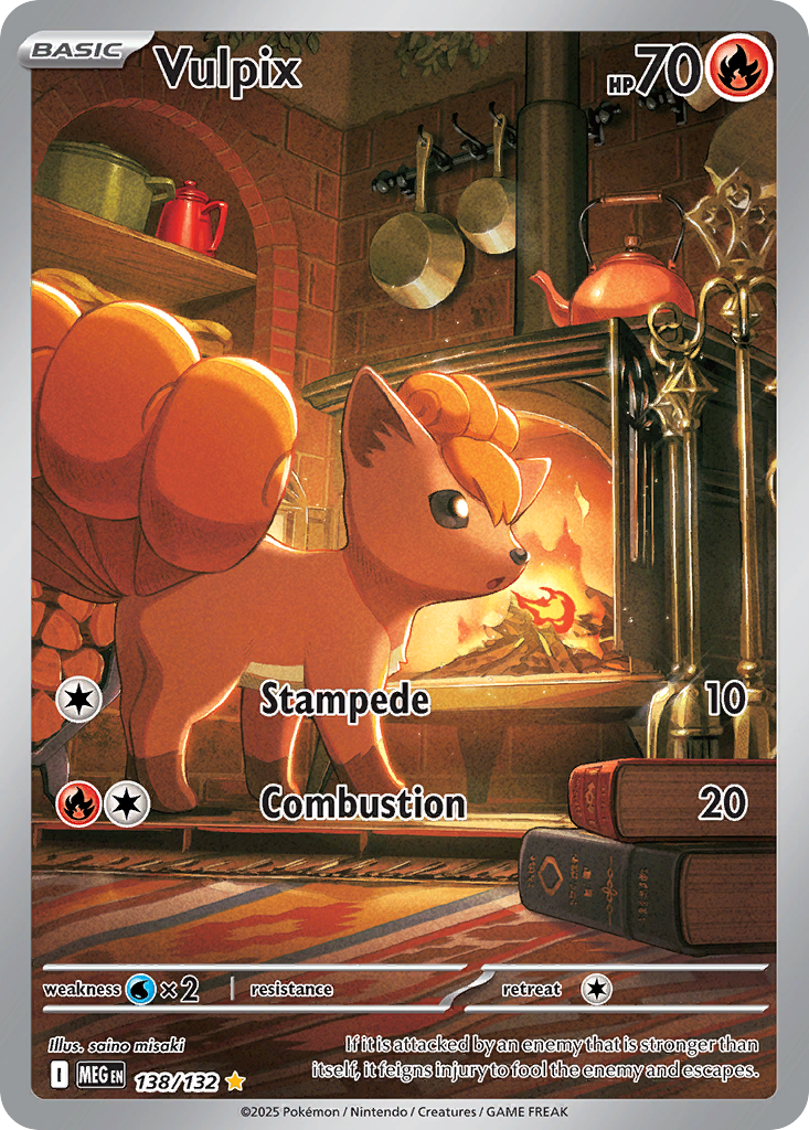 Vulpix - 138/132 - Mega Evolution