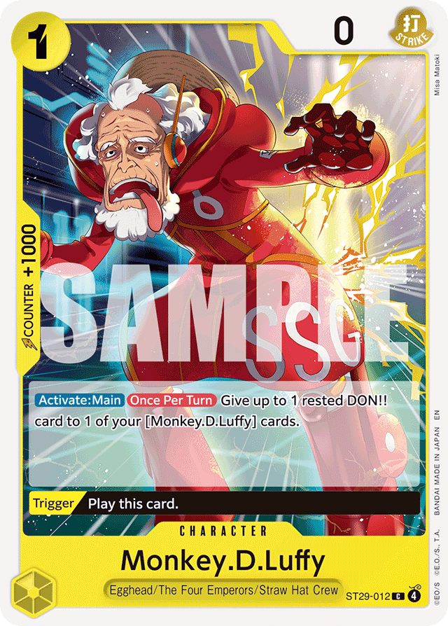 Monkey.D.Luffy - ST29-012 - Common - Egghead