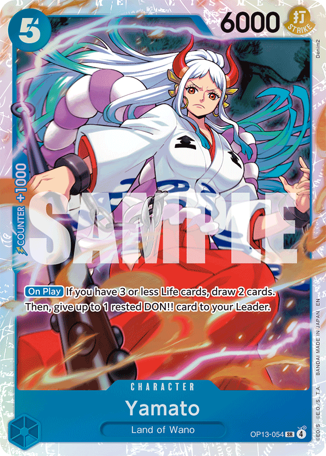 Yamato - OP13-054 - Super Rare - Carrying On His Will