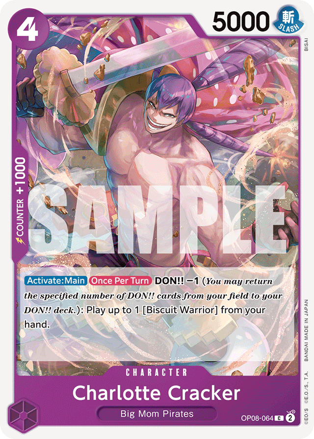 Charlotte Cracker - OP08-064 - Common - Two Legends