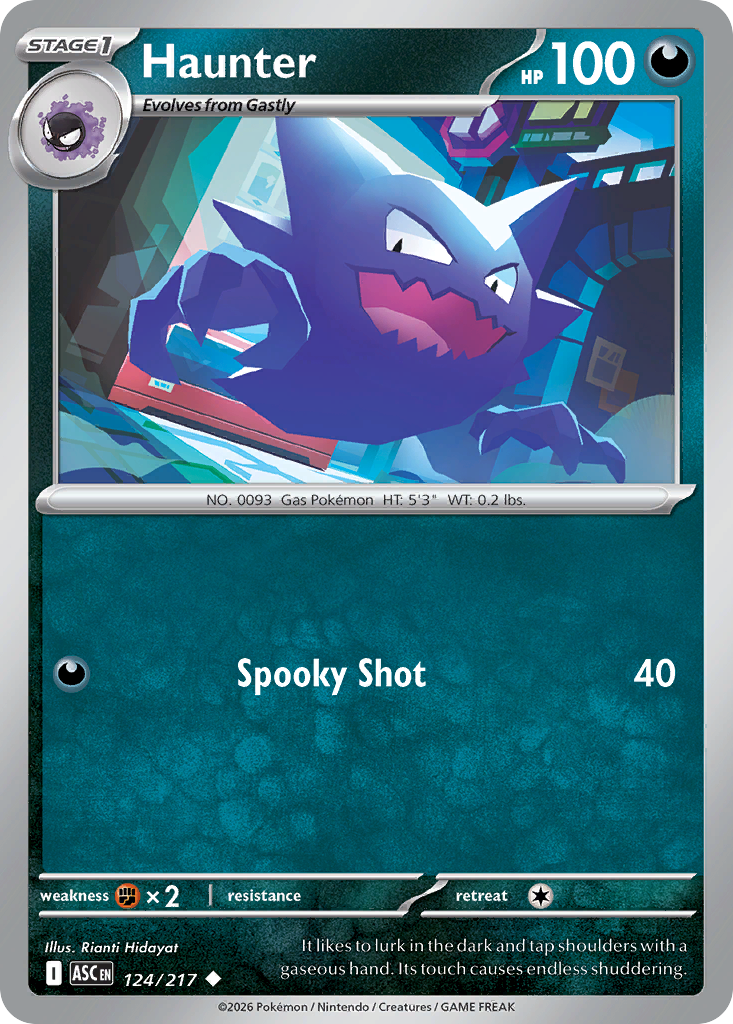 Haunter - 124/217 - Ascended Heroes
